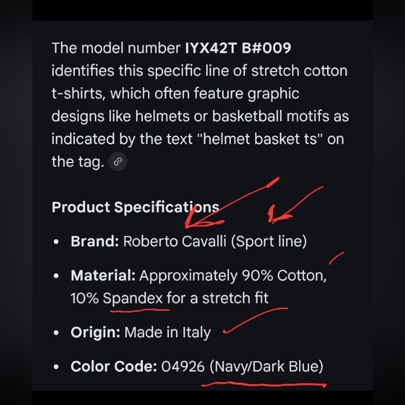 โ๏ธ ROBERTO CAVALLI SPORT MEN GRAPHIC PRINT Tee โ๏ธ - Picture 16 of 16